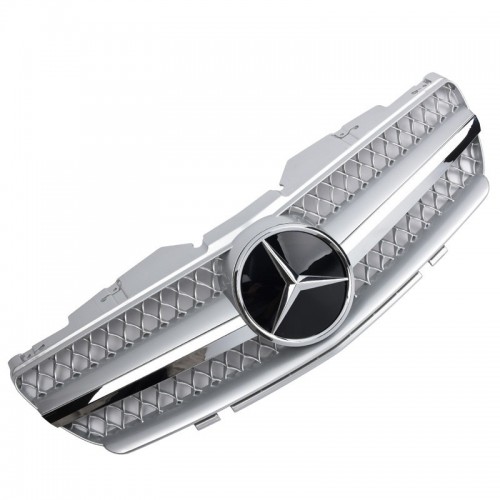 Εμπρόσθια μάσκα AMG look για Mercedes-Benz SL-Class (R230) Pre-Facelift Εμπρόσθια μάσκα AMG look για Mercedes-Benz SL-Class (R230) Pre-Facelift